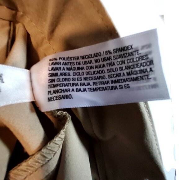 Cat & Jack Boys School Uniform Khaki Pants S 14 Husky Designed with belt loops - Picture 10 of 10